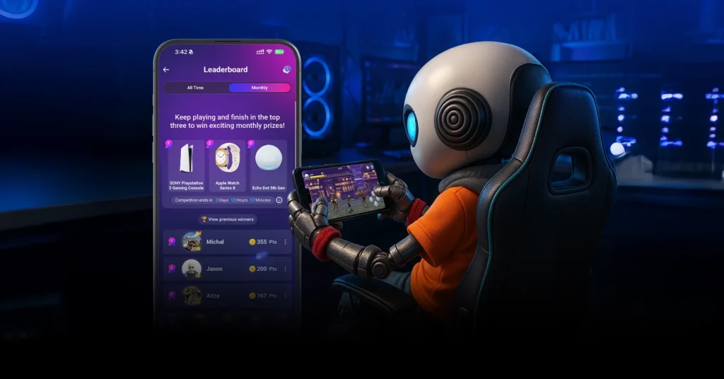 Exscape is the mobile gaming platform for 2025. Play 120+ instant games, climb leaderboards, and win real prizes with skill-based challenges.